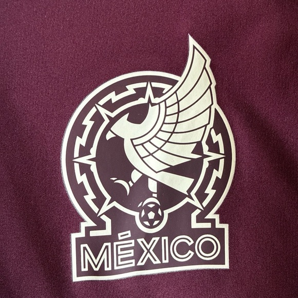 adidas Maroon and White Men's Jersey - Picture 3 of 6